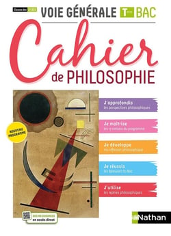 Cahier de philosophie : terminale, voie générale (édition 2021)