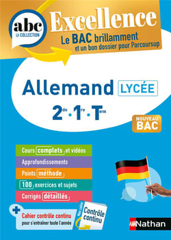 ABC du bac excellence : Allemand - 2de, 1re, Terminale (édition 2024)