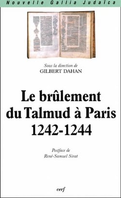 Brûlement du Talmud à Paris