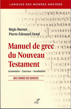 Manuel de grec du nouveau testament