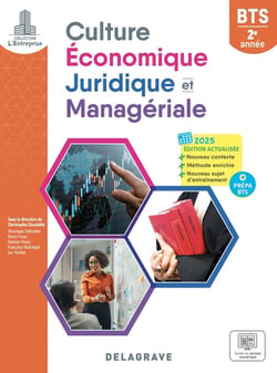 L'entreprise Culture économique, juridique et managériale (CEJM) 2e année BTS (2025) - Pochette élève