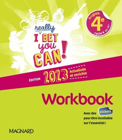 I really Bet You Can! : anglais : 4e