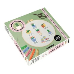 Mon kit broderie : Jolies plantes