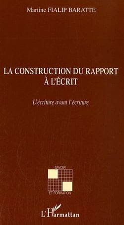 Construction du rapport à l'écrit - l'écriture avant l'écriture