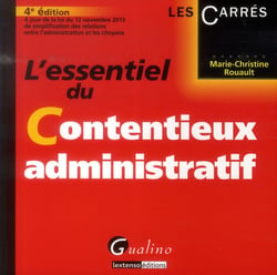 l'essentiel du contentieux administratif - 4ème édition