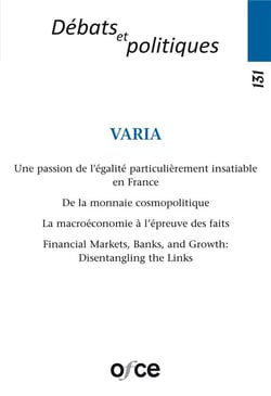 Revue de l'OFCE n.131 : varia
