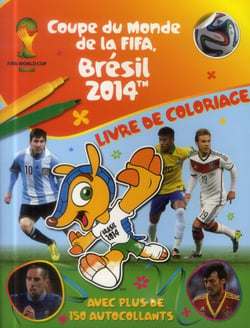 Coupe du monde de la fifa, bresil 2014 - livre de coloriage