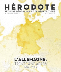Hérodote numéro 175 - L'Allemagne, trente ans après 1989-2019