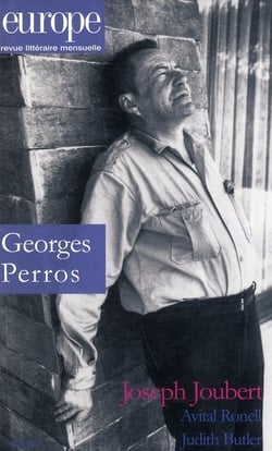 Revue Europe n.983 : Georges Perros - Joseph Joubert