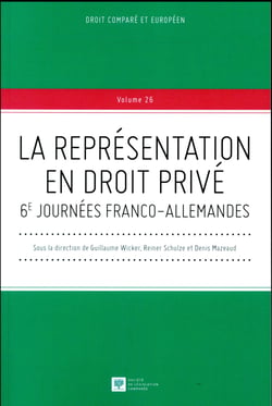 LA REPRÉSENTATION EN DROIT PRIVÉ