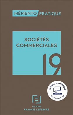MEMENTO SOCIETES COMMERCIALES 2019