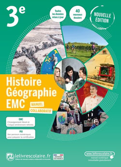 Histoire géographie EMC - 3e - manuel de l'élève