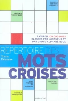 Répertoire des mots croisés