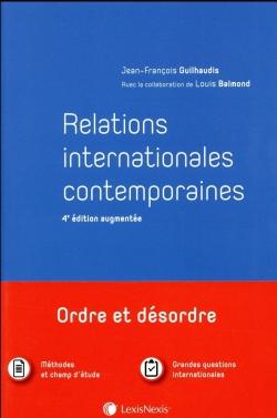 Relations internationales contemporaines (4e édition)