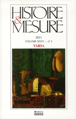HISTOIRE & MESURE n.26/2 : les mesures de l'esclavage