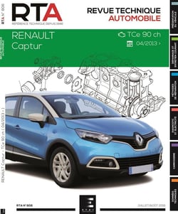 Revue technique automobile n.806 : captur : 0.9i (90 ch) (depuis 02/2013)