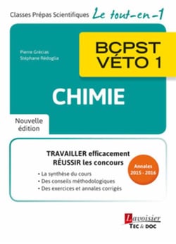 Chimie - BCPST-véto 1