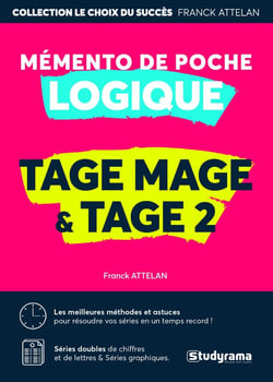 TAGE MAGE & TAGE 2 - mémento de poche logique