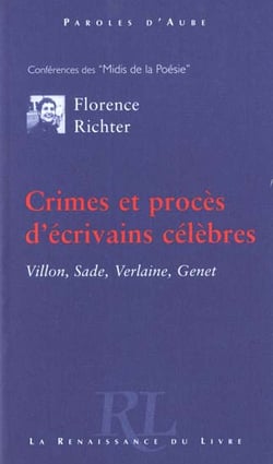 Crimes et proces d'ecrivains celebres