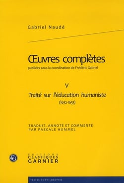 Oeuvres complètes Tome 5 - traité sur l'éducation humaniste