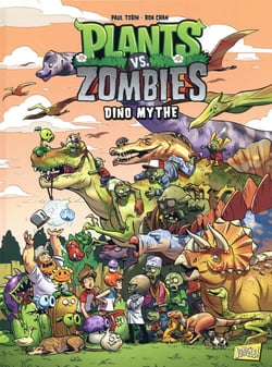 Plants vs Zombies Tome 12 : dino mythe