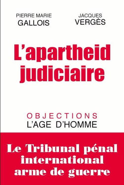 L'apartheid judiciaire