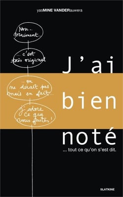 J'ai bien noté...tout ce qu'on s'est dit Tome 2