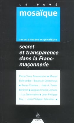 Secret et transparence dans la Franc-maçonnerie