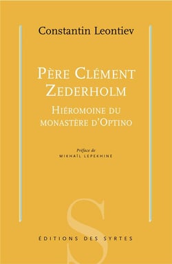 Père Clément Zederholm, hiéromoine du monastère d'Optino