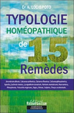 Typologie homéopathique de 15 remèdes