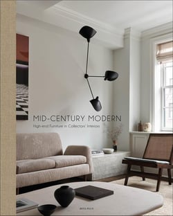 Mid-century modern high-end furniture in collectors' interiors