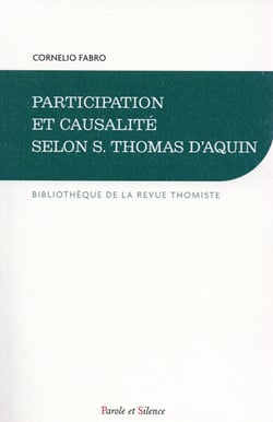 Participation et causalité selon saint Thomas