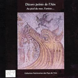 Décors peints de l'ain : au pied du mur, l'artiste...