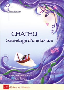 Chathu, sauvetage d'une tortue