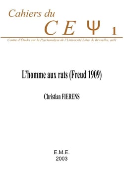 L'homme aux rats (Freud 1909).
