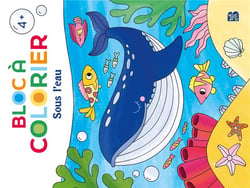 Bloc a colorier : sous l'eau
