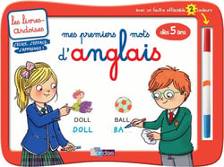 Les Livres-Ardoises : Mes Premiers Mots D'Anglais - Dès 5 Ans