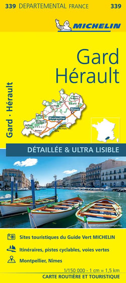 Cartes départementales n.339 : Gard, Hérault
