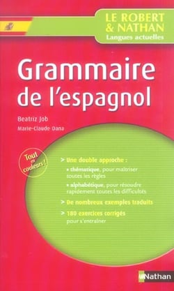 GRAMMAIRE DE L'ESPAGNOL