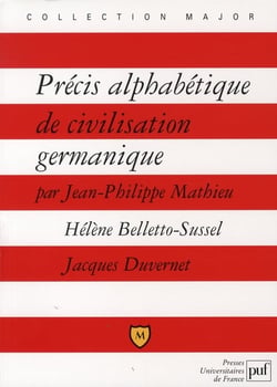Precis alphabétique de civilisation germanique