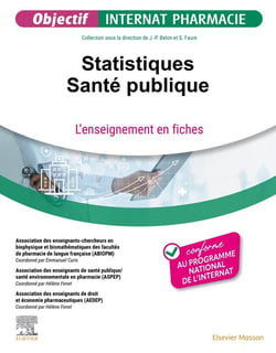Statistiques santé publique : l'enseignement en fiches