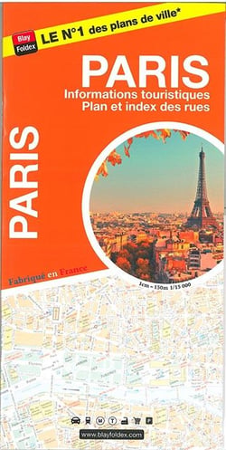 Paris - informations touristiques - plan et index des rues