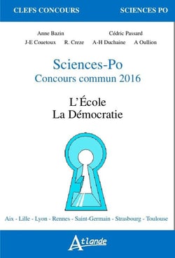 Sciences-po - concours commun 2015 - la famille, la mondialisation
