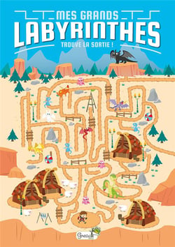 Mes grands labyrinthes : Trouve la sortie !
