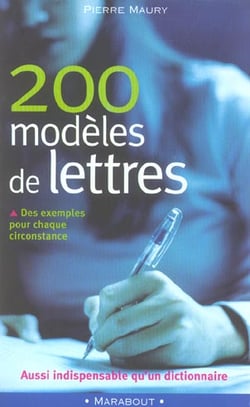 200 modeles de lettres