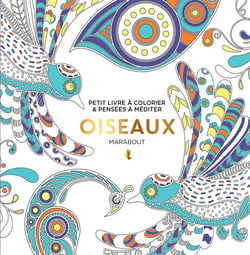 Le petit livre du coloriage - oiseaux