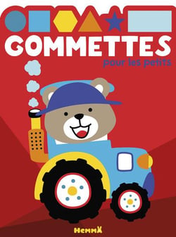 Gommettes pour les petits - tracteur