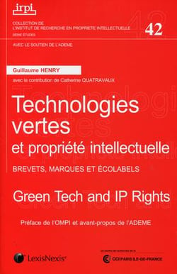 Technologies vertes et propriété intellectuelle