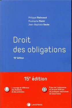 Droit des obligations (15e édition)