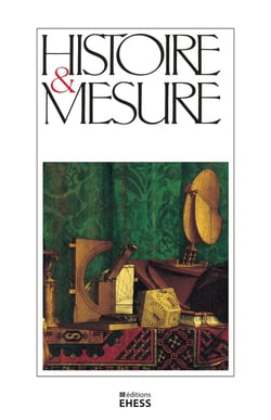 Revue histoire et mesure n.38 : mesurer et objectiver : agriculture